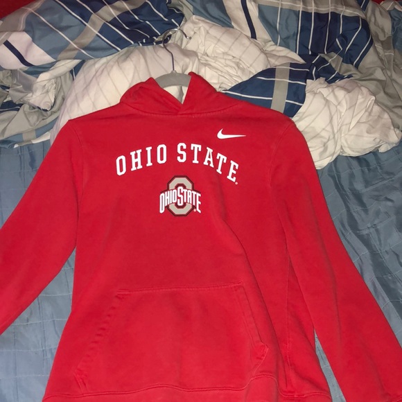 Red Nike Ohio State Hoodie Youth Xl 